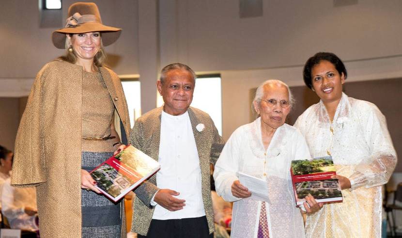 Koningin Máxima bij jubileumviering Molukse gemeenschap