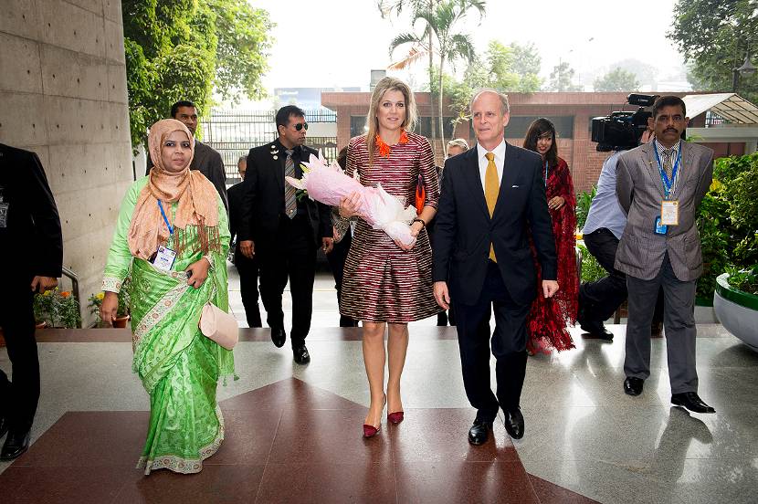 Koningin Máxima bezoekt Bangladesh voor toegang tot financiële diensten
