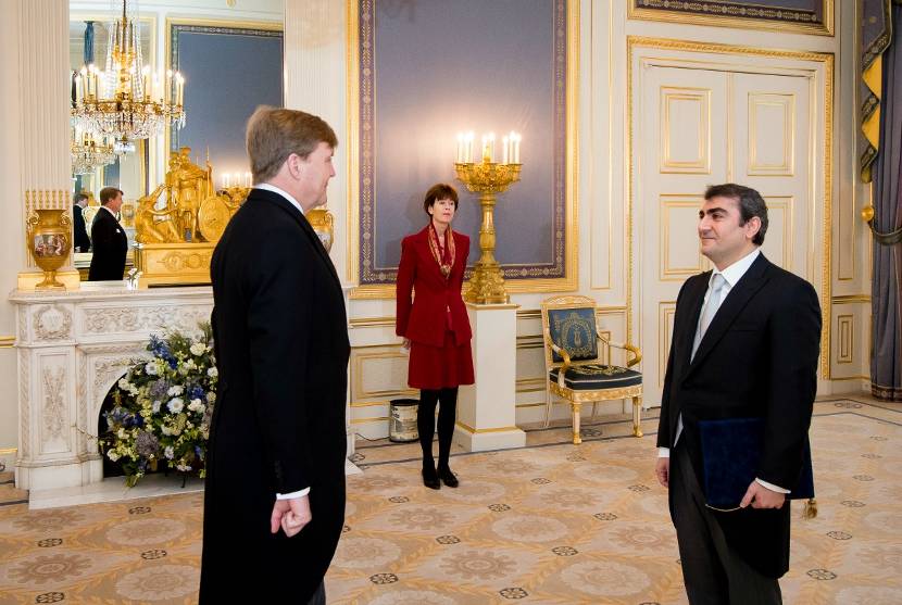 Geloofsbrieven ambassadeur Republiek Irak