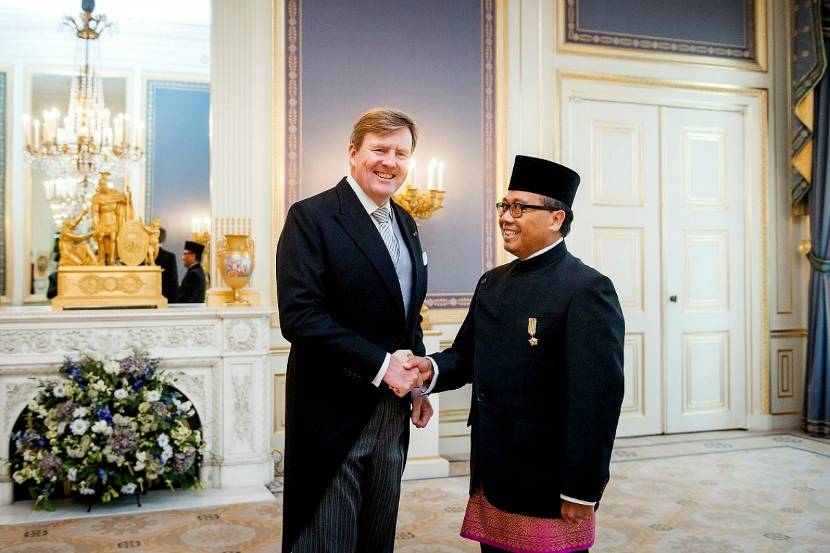 Geloofsbrieven ambassadeur Indonesië