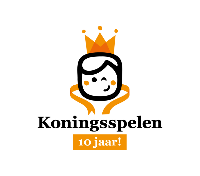 Logo Koningsspelen 10 jaar