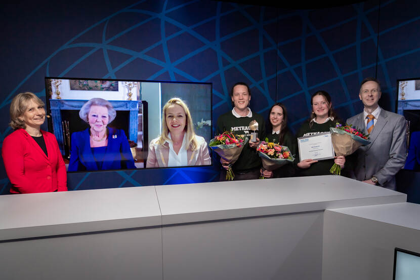 Uitreiking van de achtste Prins Friso Ingenieursprijs