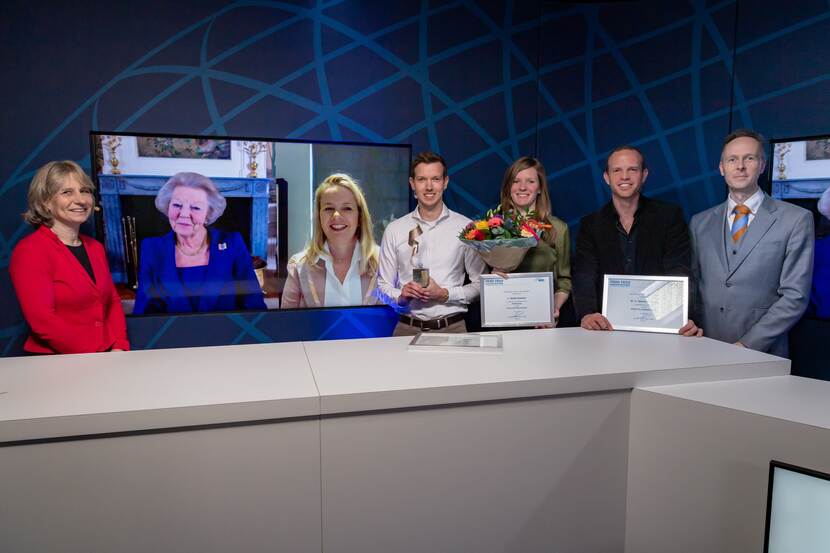 Uitreiking van de achtste Prins Friso Ingenieursprijs