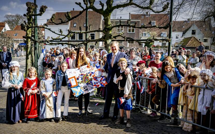 Koning Willem-Alexander woont de start bij van het landelijke herdenkingsjaar 1572.