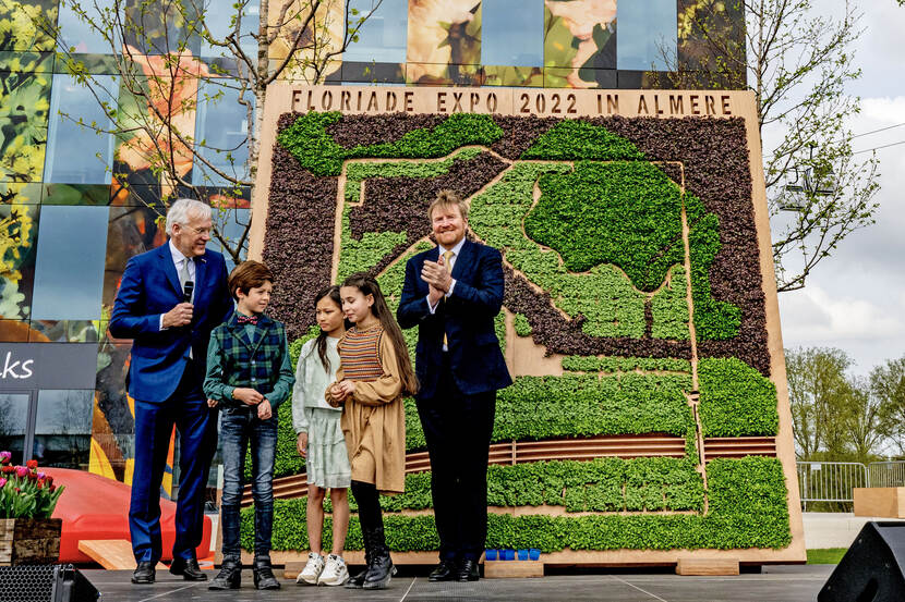 Koning opent Floriade Expo 2022