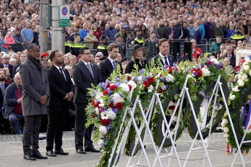 Nationale Herdenking op de Dam.