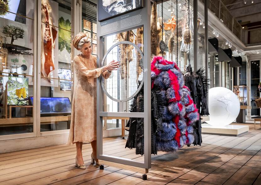 Koningin Máxima opent het ARTIS-Groote Museum