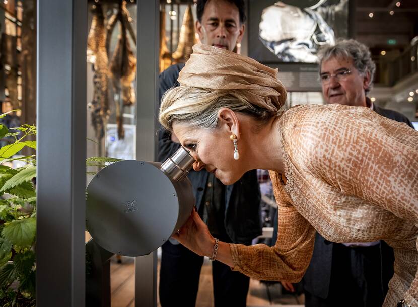 Koningin Máxima opent het ARTIS-Groot Museum