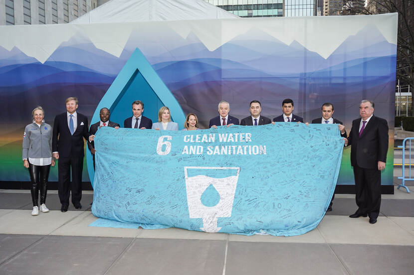 Koning Willem-Alexander New York Water Week Verenigde Naties Source to Sea