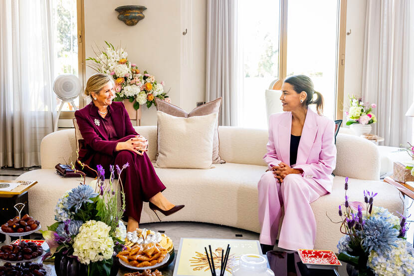 Koningin Máxima UNSGSA en Prinses Lalla Meryem Marokko