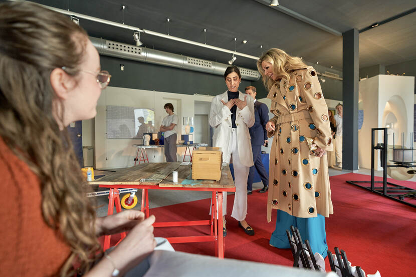 Koningin Máxima bij Milan Design Week