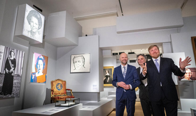 Koning Willem-Alexander bij opening vernieuwde Paleis Het Loo