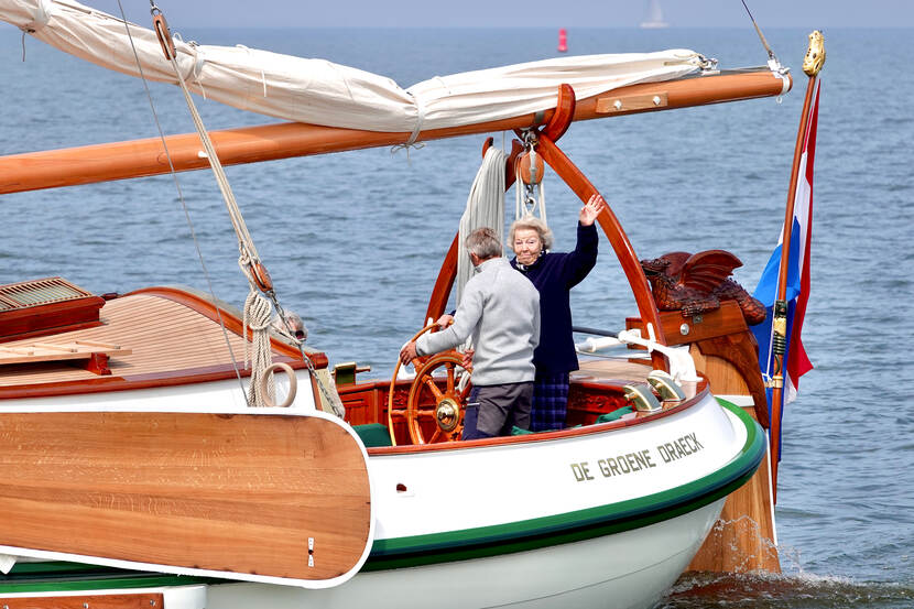 Prinses Beatrix vaart met de Groene Draeck 2023