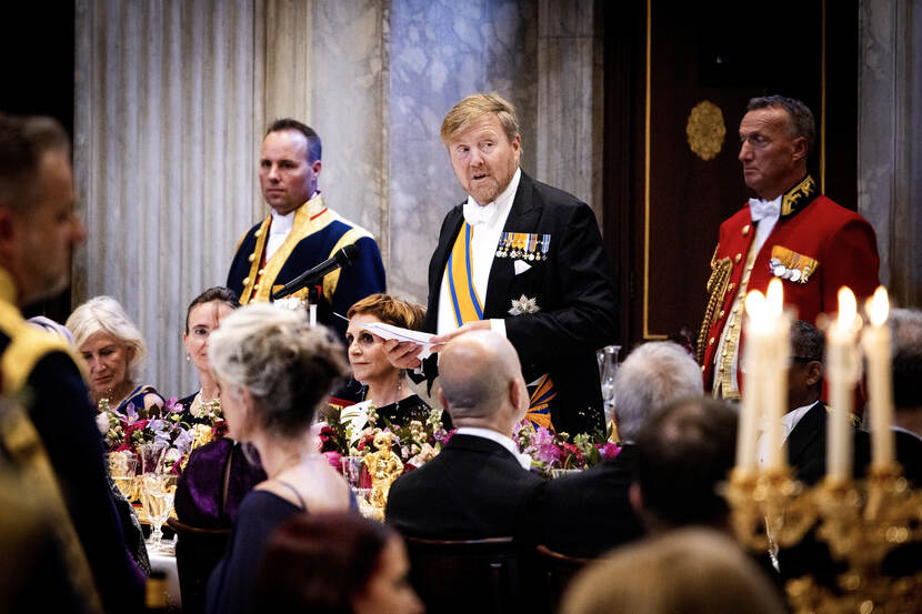 Diner Corps Diplomatique toespraak Koning Willem-Alexander