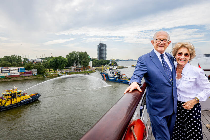 World Maritime Rescue Congress 2023 Prinses Margriet en prof. mr. Pieter van Vollenhoven