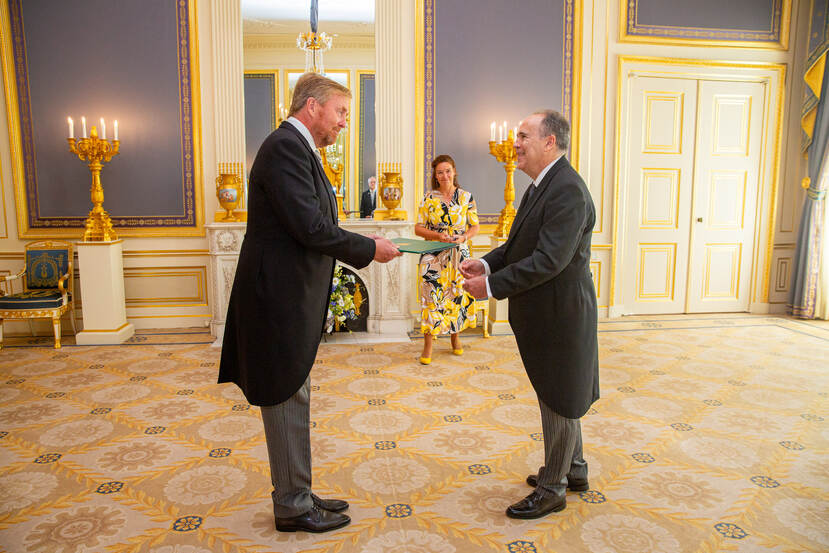 Geloofsbrieven ambassadeur Brazilië Koning Willem-Alexander