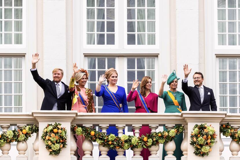 Prinsjesdag 2023 Balkonscene