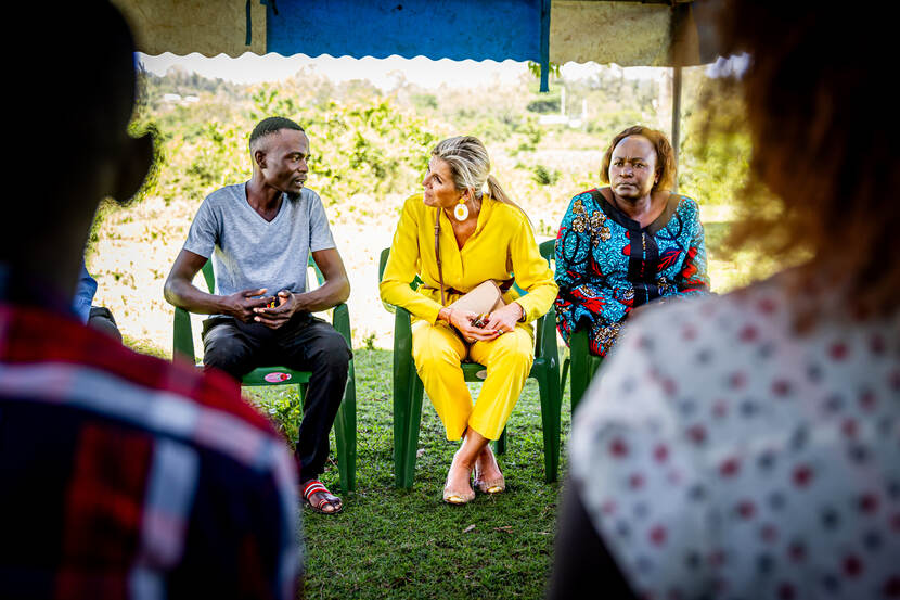 Koningin Máxima bezoek Kenia (UNSGSA)