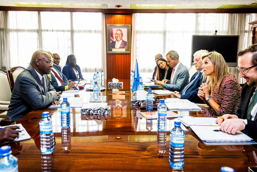 Koningin Máxima bezoek Kenia (UNSGSA)