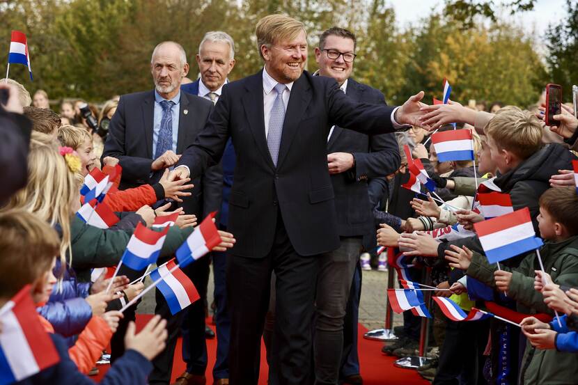 Aankomst in Hengevelde Koning Willem-Alexander