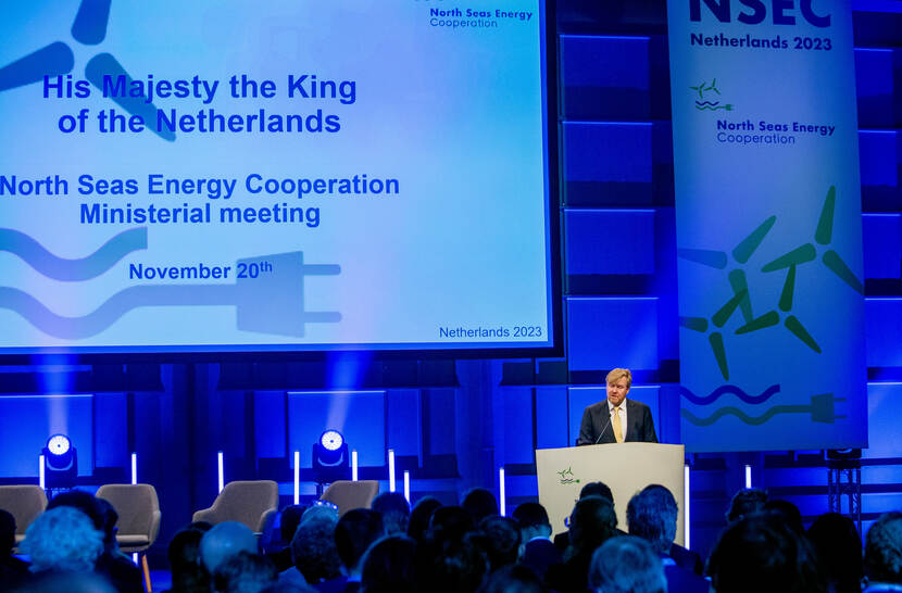 Toespraak bij conferentie van de North Seas Energy Cooperation Koning Willem-Alexander