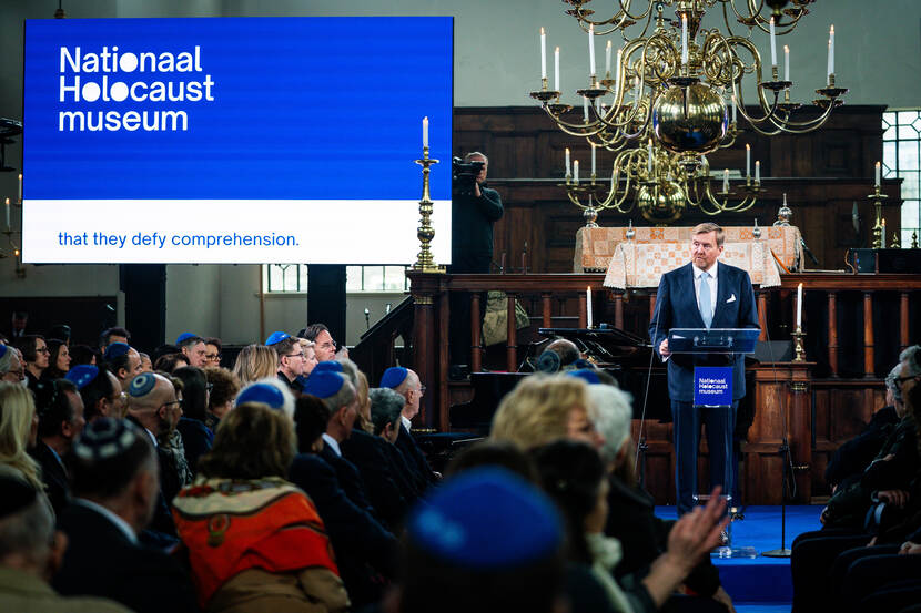 Toespraak Koning bij openning Nationaal Holocaustmuseum