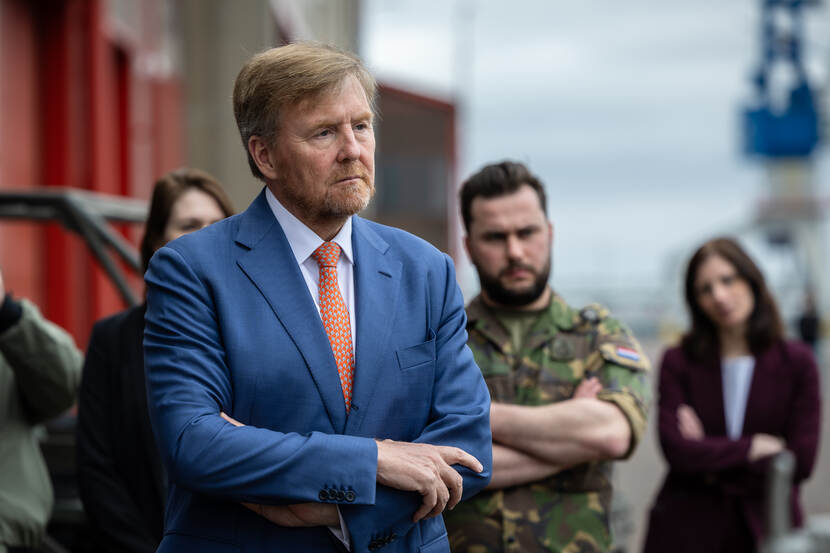 Koning Willem-Alexander bezoekt MINDbase Rotterdam