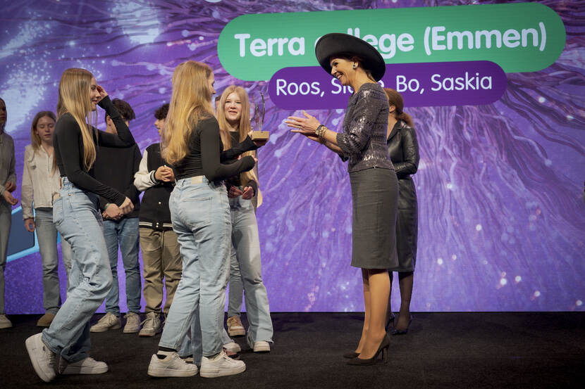 Koningin Máxima bij Week van het geld 2024