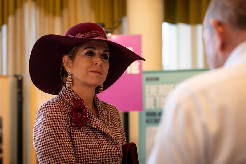 Koningin Máxima bezoekt 50-jarig jubileum Noordelijke Ontwikkelingsmaatschappij