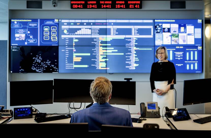 Koning bezoekt Europol