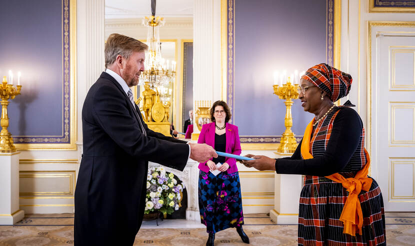 Geloofsbrieven ambassadeur Somalië