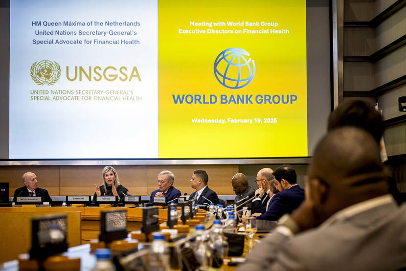 Koningin Máxima bezoekt Washington en New York voor financiële gezondheid