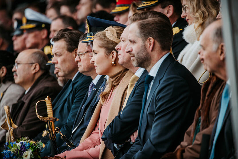 Prinses van Oranje doopt Zr Ms Den Helder