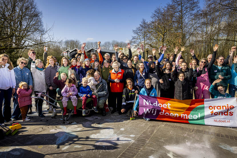 Prinses Beatrix bij NLdoet 2025