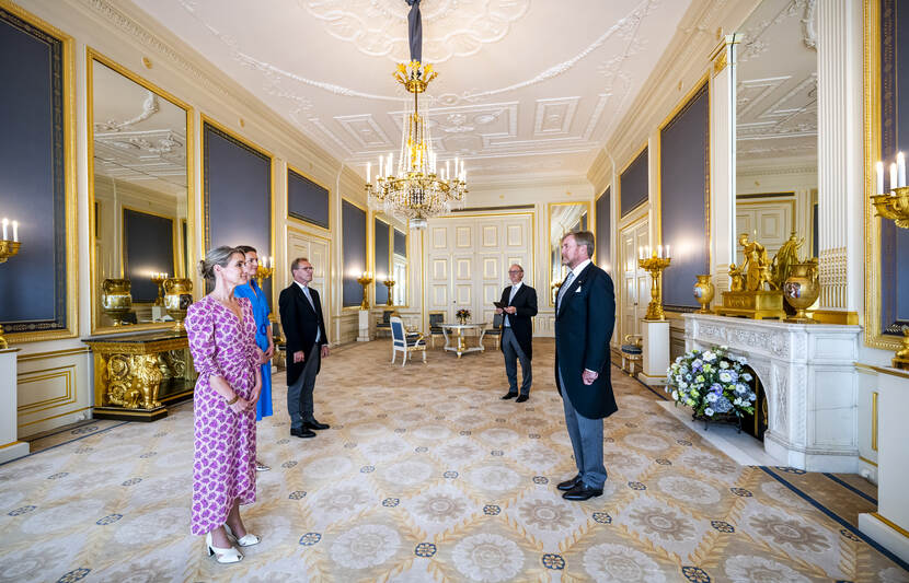 Beëdiging raadsheer Damsteegt