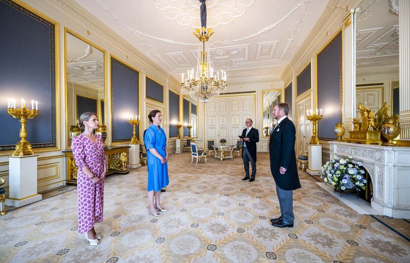 Beëdiging advocaat-generaal Sinnige