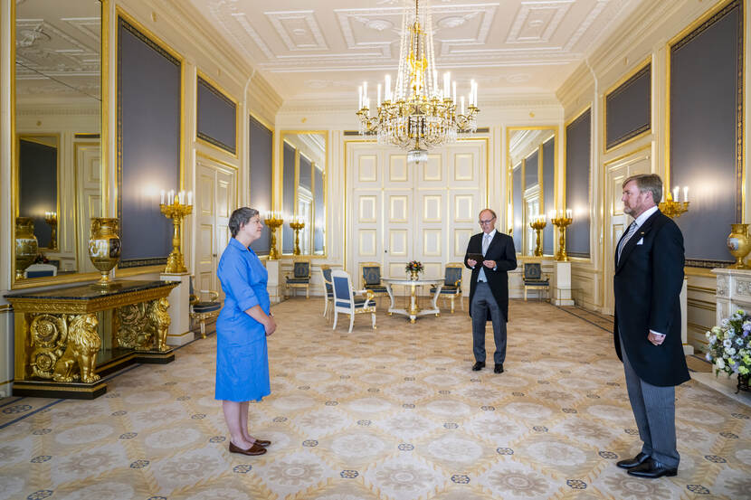 Beëdiging Staatsraad Luijendijk