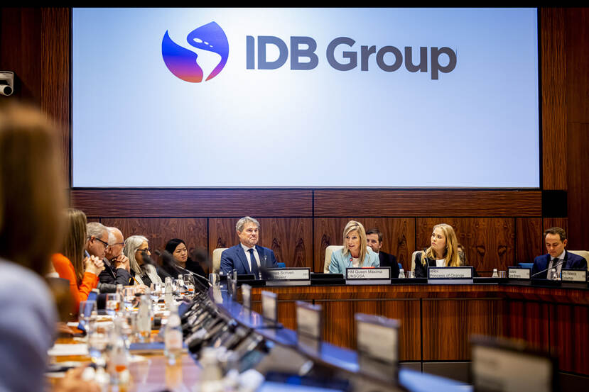 Koningin Máxima en Prinses van Oranje in Washington en in New York bij 80e AVVN