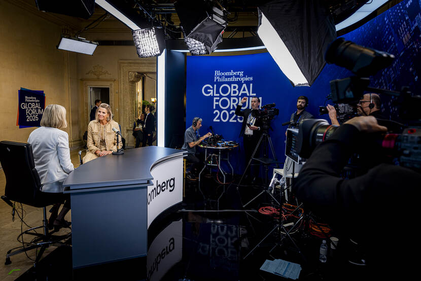 Koningin Máxima bij AVVN New York