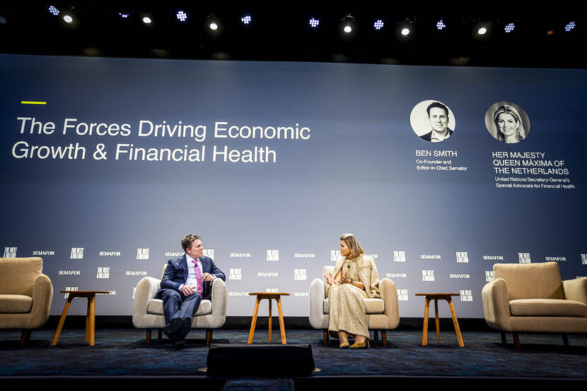 Koningin Máxima bij AVVN New York