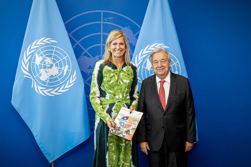 Koningin Máxima bij AVVN New York