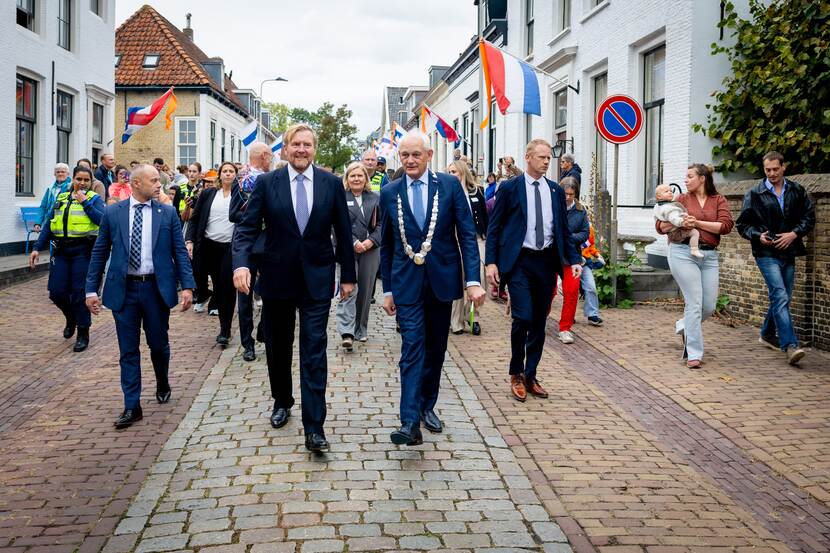 Koning bezoekt fusiegemeente Nissewaard