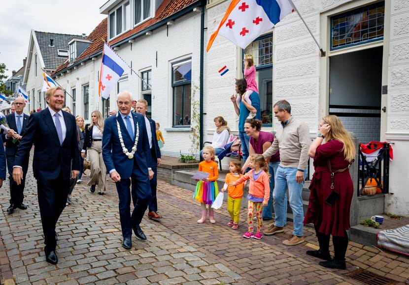 Koning bezoekt fusiegemeente Nissewaard
