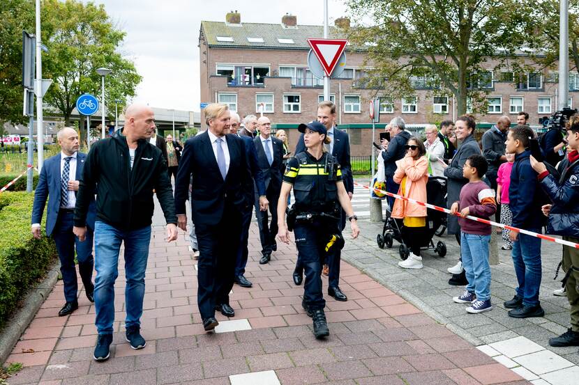 Koning bezoekt fusiegemeente Nissewaard