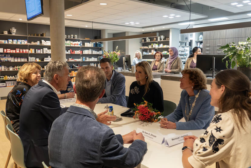 Koningin Máxima bezoekt Oss