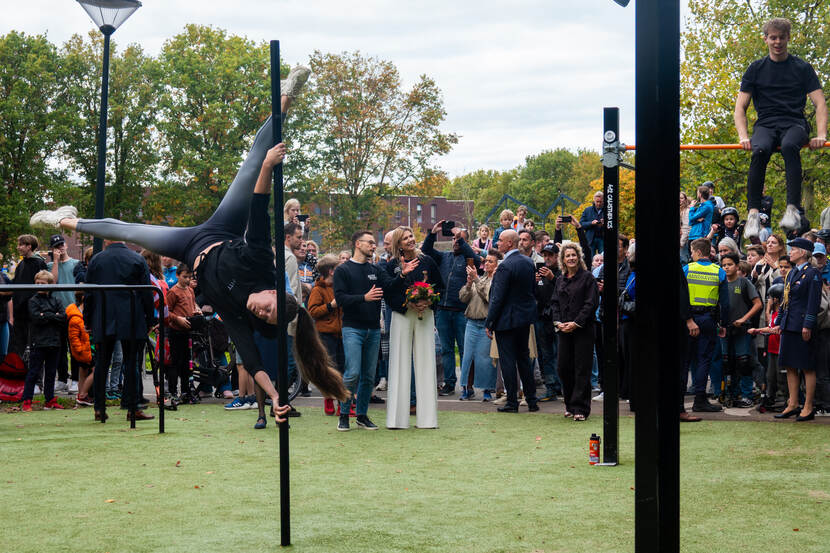 Koningin Máxima bezoekt Oss