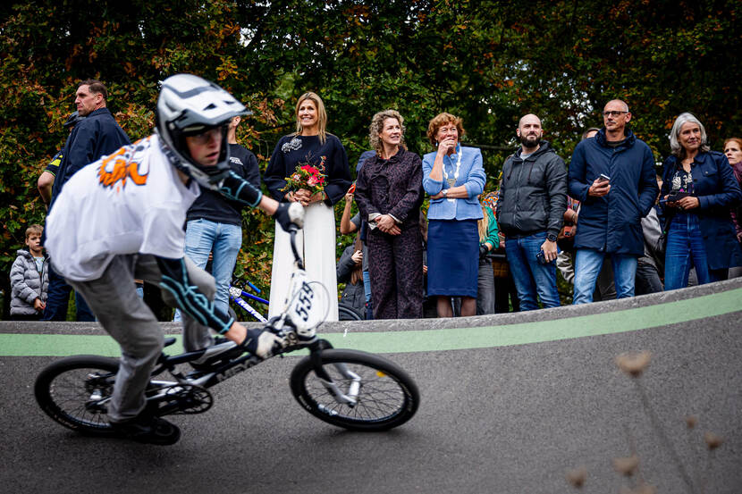 Koningin Máxima bezoekt Oss