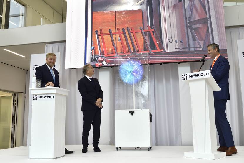 Koning opent Global Innovation and Support Center van NewCold