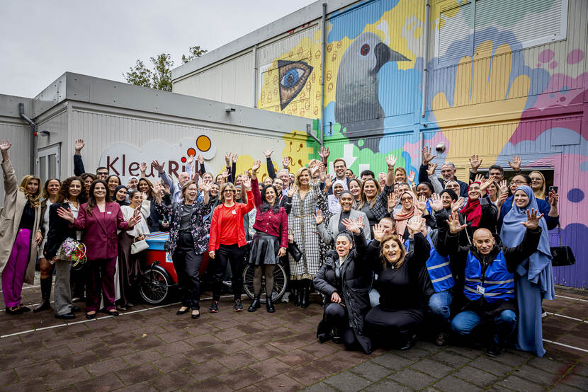 Koningin Máxima op werkbezoek in Zaandam-Oost