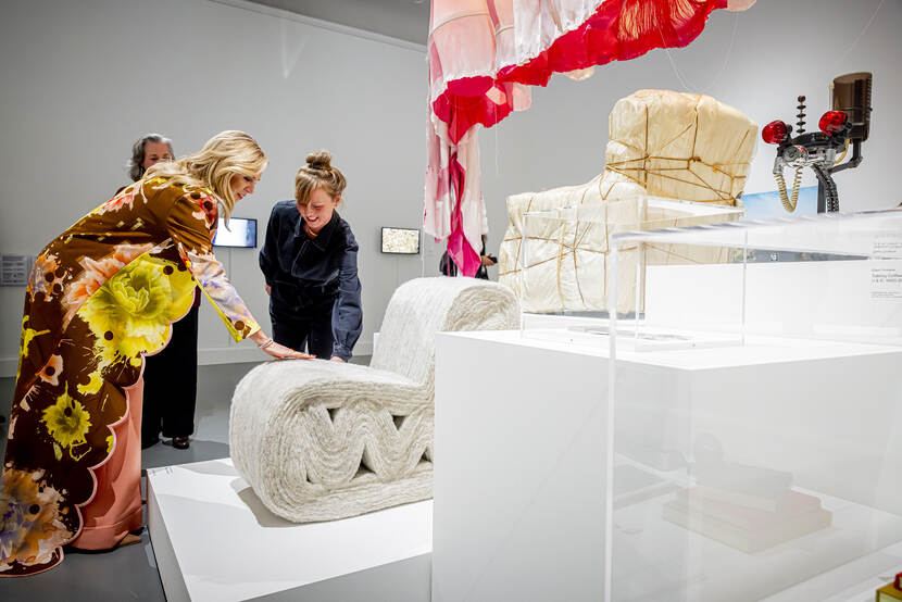 Koningin Máxima bij Dutch Design Week